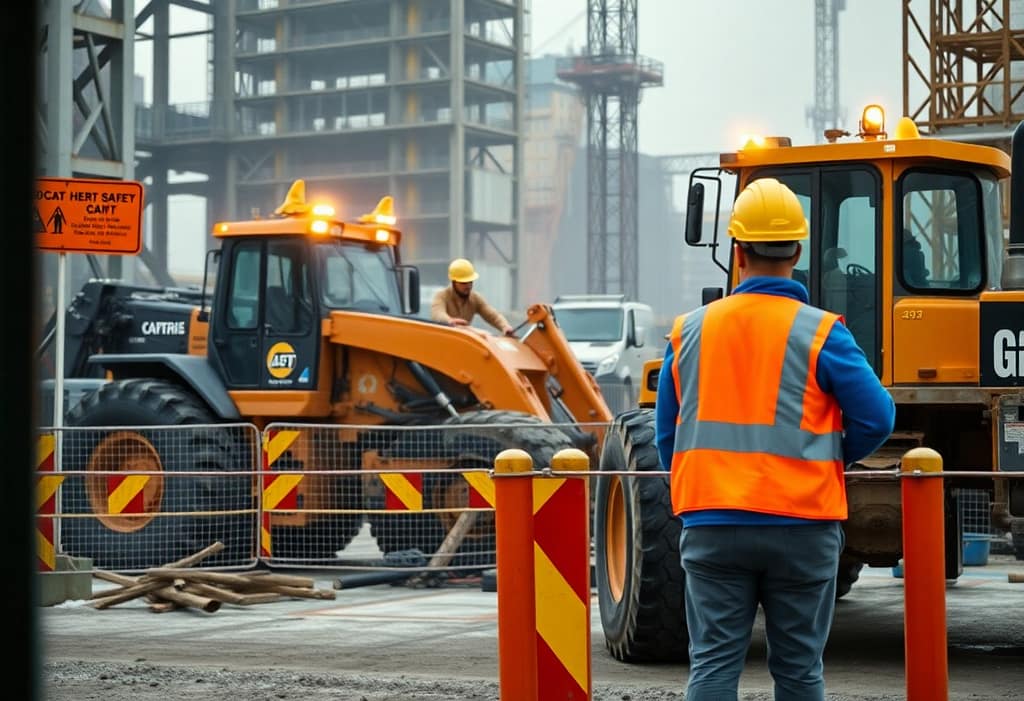Sicurezza operativa durante l’utilizzo di macchinari pesanti in cantiere