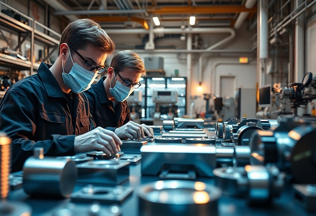 Supporto completo alla scelta delle leghe metalliche per applicazioni aerospaziali