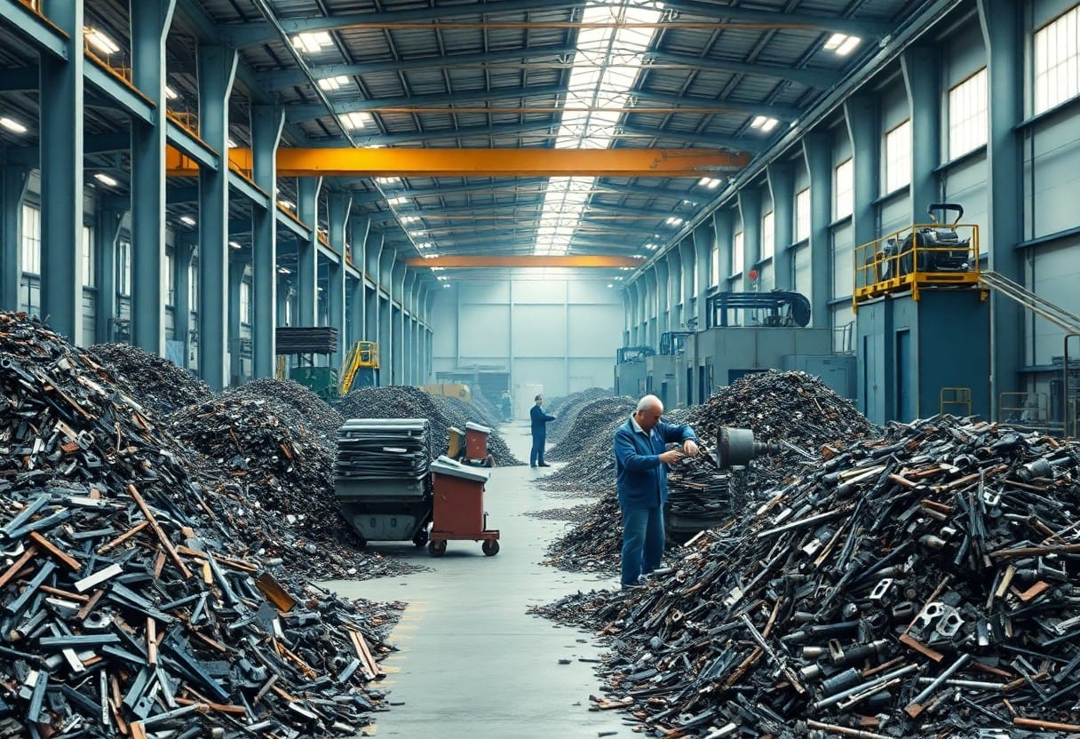 Riciclaggio e recupero del metallo – soluzioni per un’economia circolare sostenibile