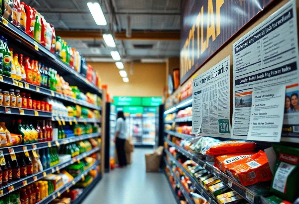 Come l’attualità economica influenza il prezzo degli alimenti